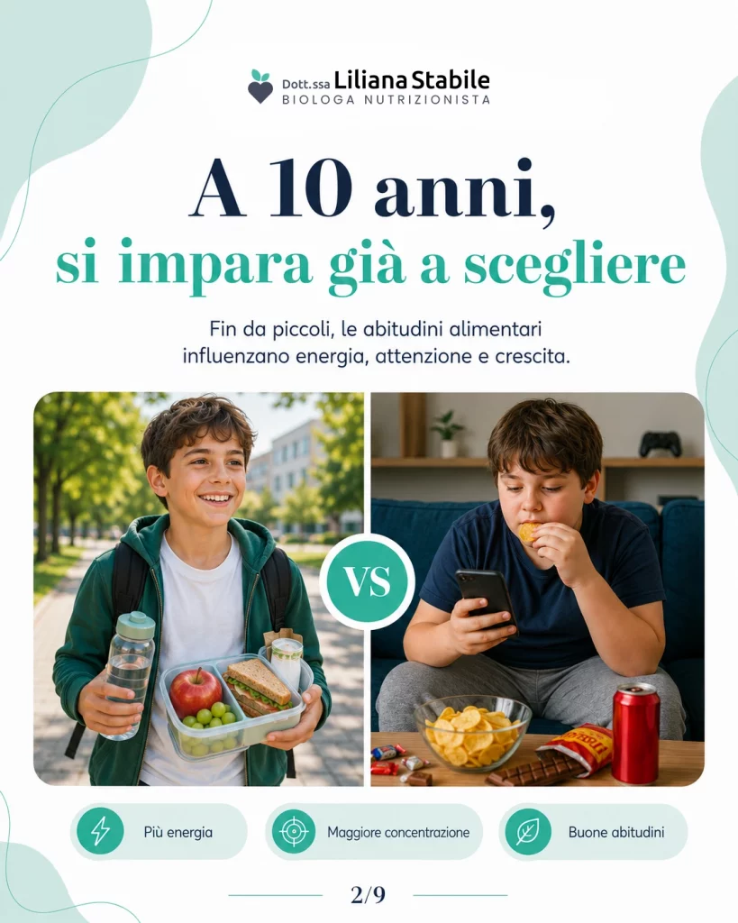 Alimentazione corretta: come incide a ogni età - dottoressa Liliana Stabile - Milano - Cologno Monzese, Verona, Bergamo