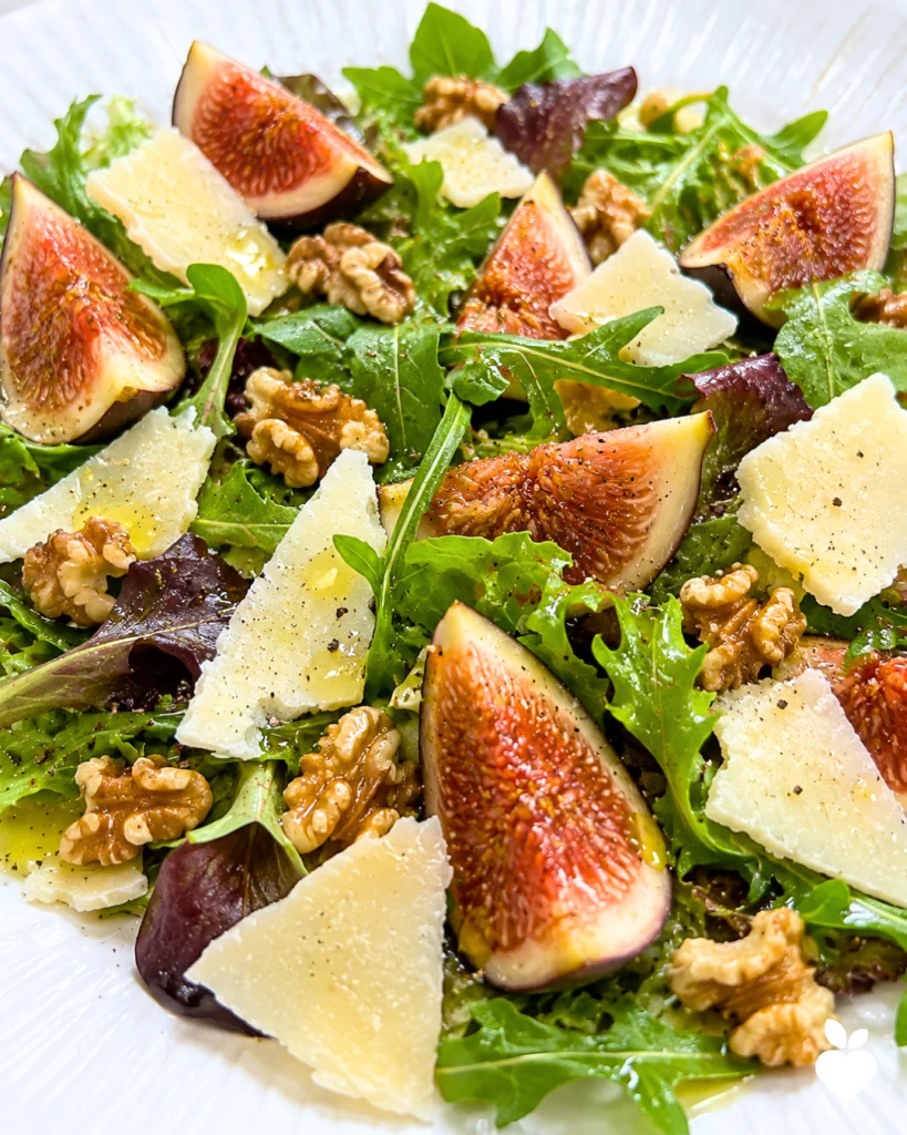Insalata di fichi con rucola, noci e parmigiano - nutrizionista milano - liliana stabile